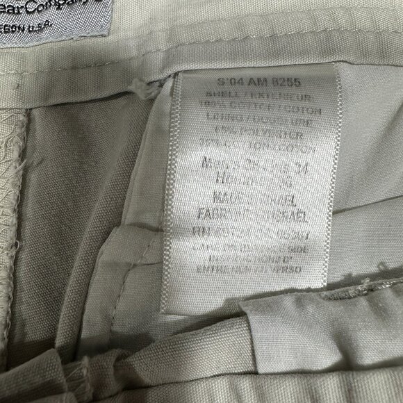 Columbia Pants Mens 36 Authentic Issue Flat Front Straight Leg Cargo Pockets - Picture 5 of 9